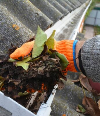 Gutter Downspouts Cleaning